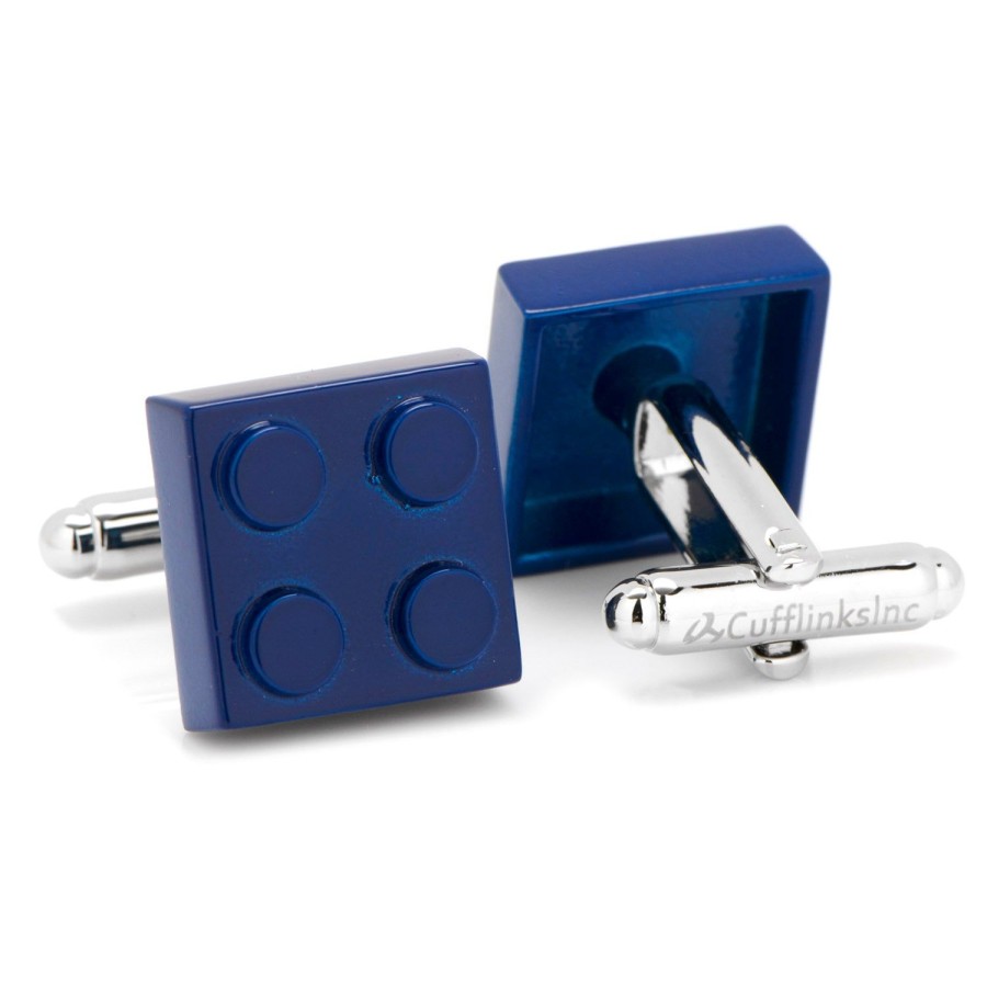 Cufflinks, Inc. Blue Building Block Cufflinks | Classic Cufflinks