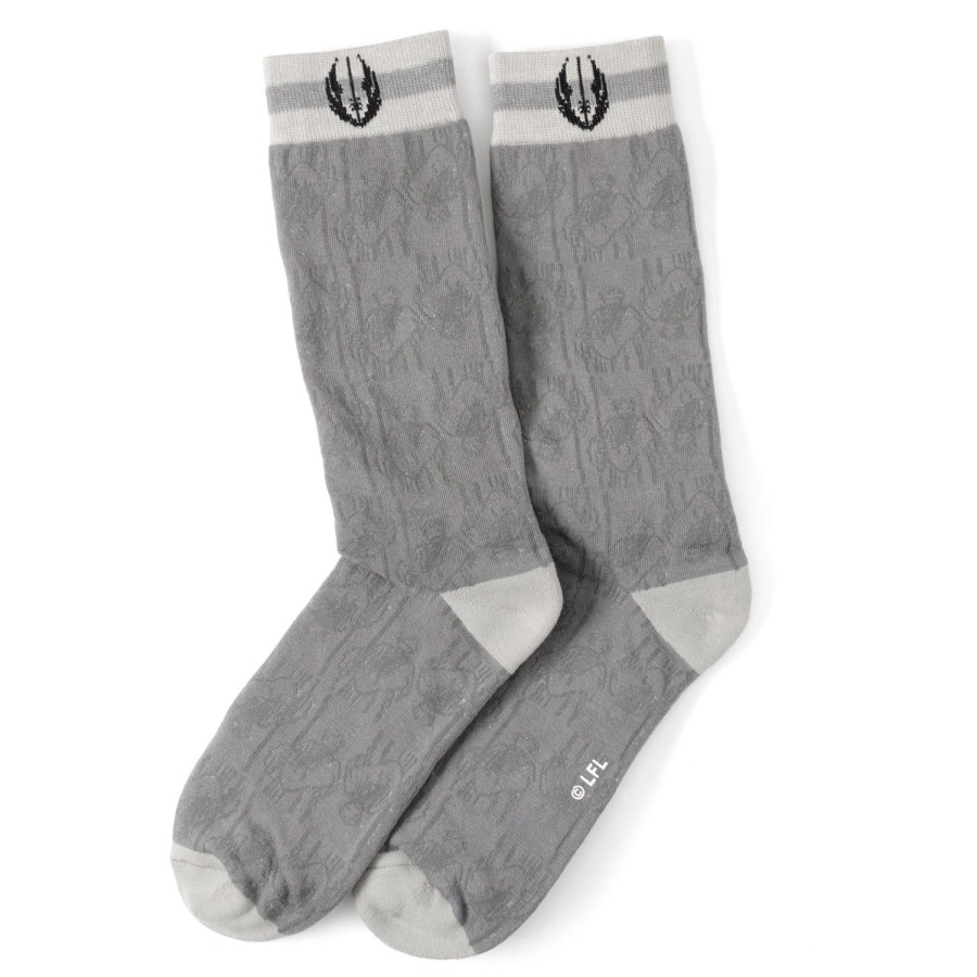 Star Wars Obi-Wan Kenobi Gray Men'S Socks | Socks