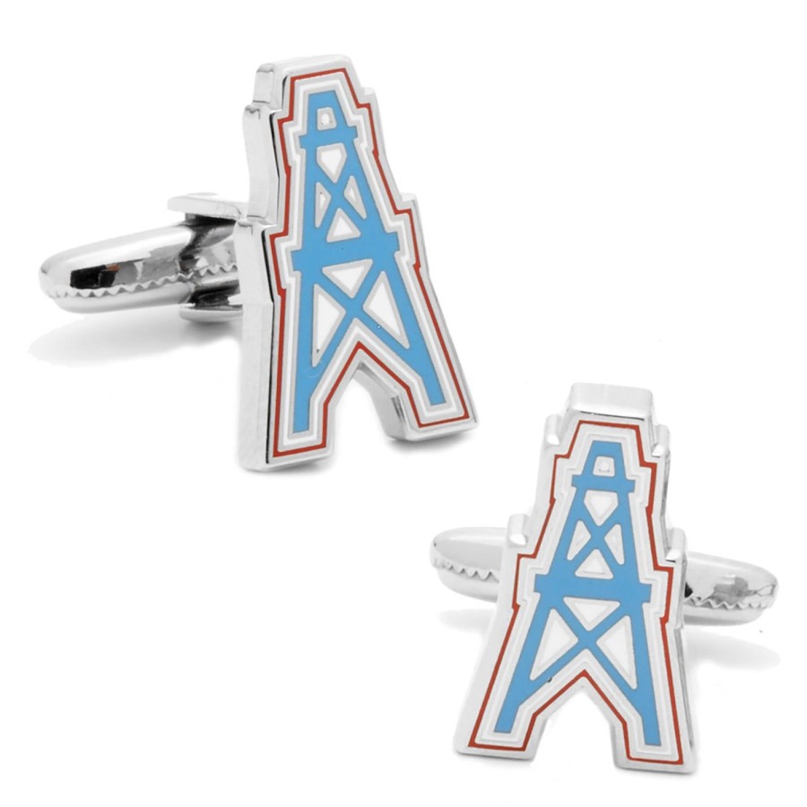 NFL Vintage Houston Oilers Cufflinks | Sports Cufflinks