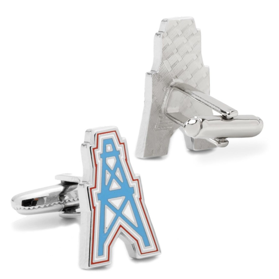 NFL Vintage Houston Oilers Cufflinks | Sports Cufflinks