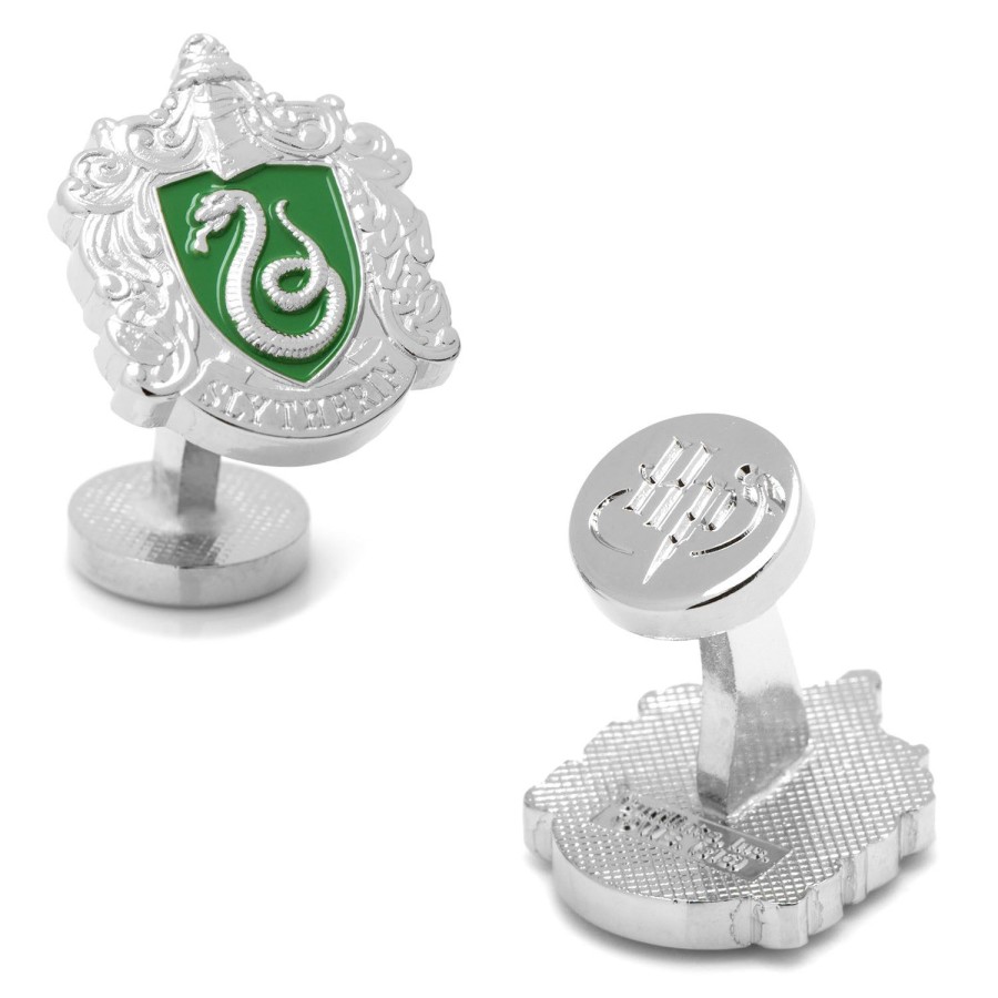 Harry Potter Slytherin Crest Cufflinks | Movies & Characters Cufflinks