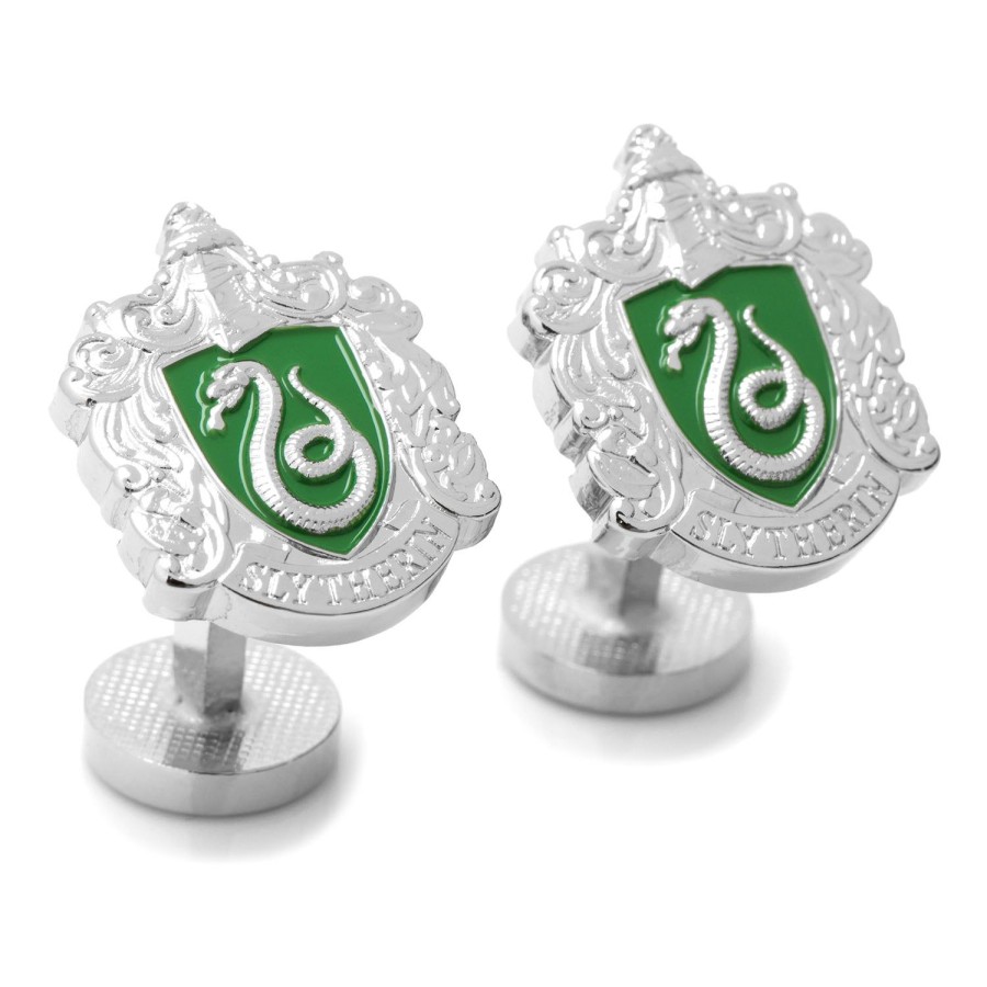 Harry Potter Slytherin Crest Cufflinks | Movies & Characters Cufflinks