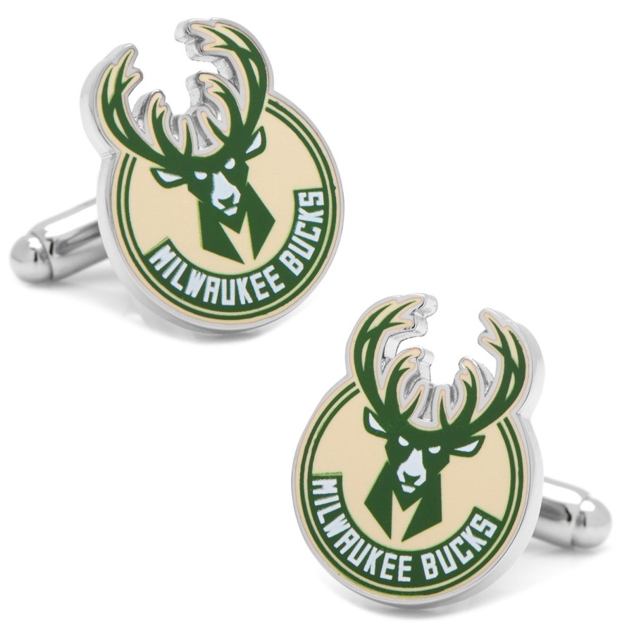 NBA Milwaukee Bucks Cufflinks | Sports Cufflinks