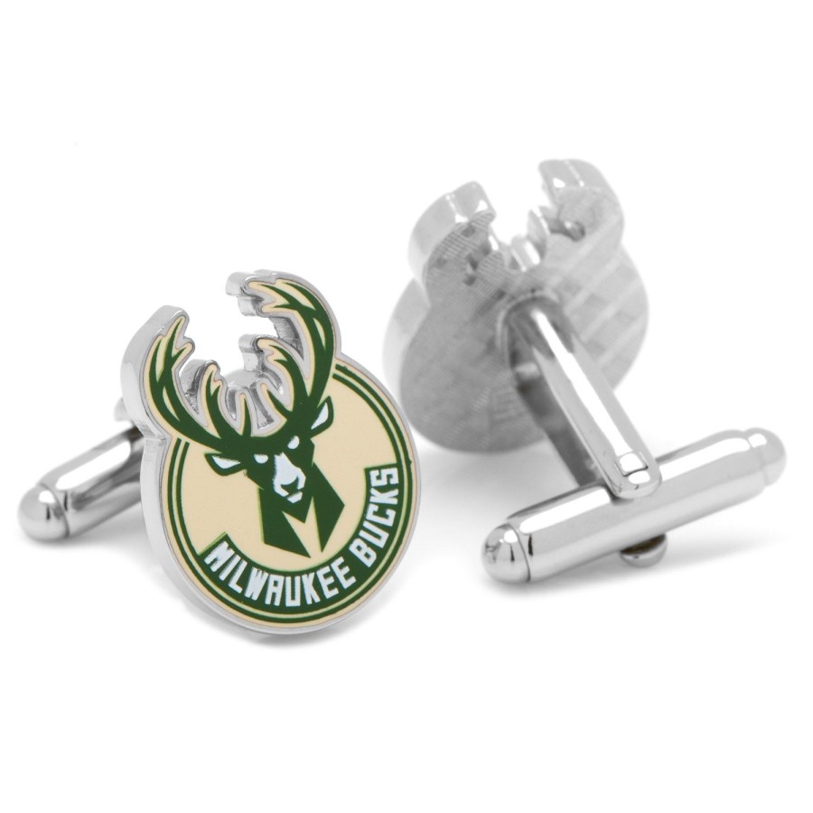 NBA Milwaukee Bucks Cufflinks | Sports Cufflinks