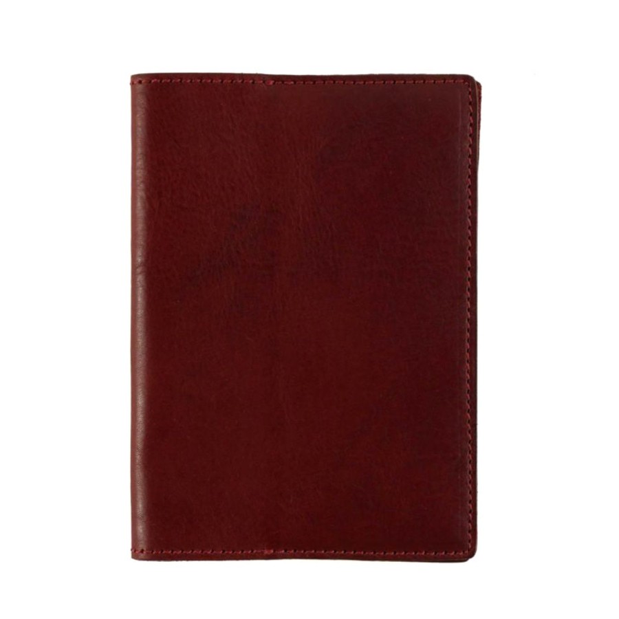 Moore & Giles Jotter In Nebraska Burgundy | Leather Goods