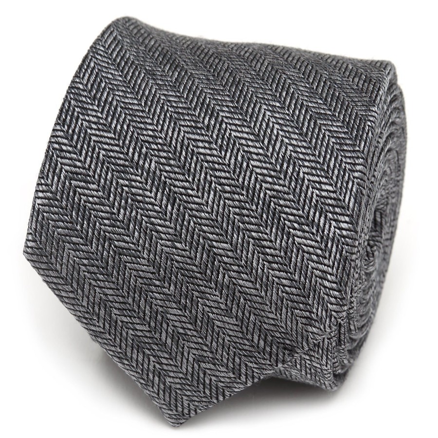 Ox and Bull Trading Co. Herringbone Men'S Tie | Classic Ties