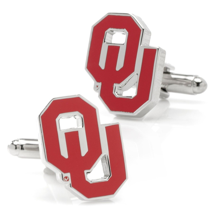 NCAA University Of Oklahoma Sooners Cufflinks | Sports Cufflinks