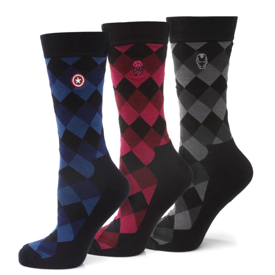 Marvel Marvel Argyle Socks 3 Pack Gift Set | Socks