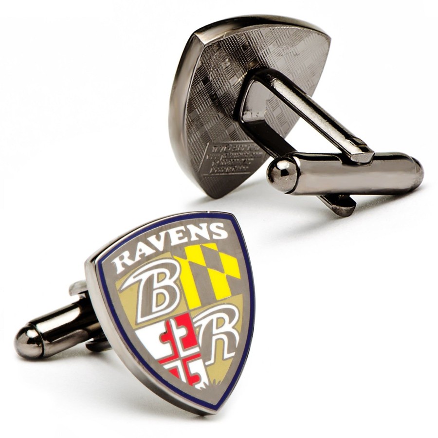 NFL Baltimore Ravens Cufflinks | Sports Cufflinks