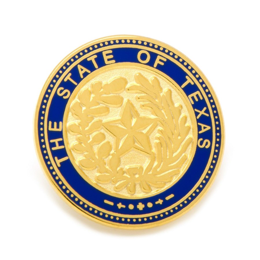 Cufflinks, Inc. State Of Texas Seal Lapel Pin | Lapel Pins