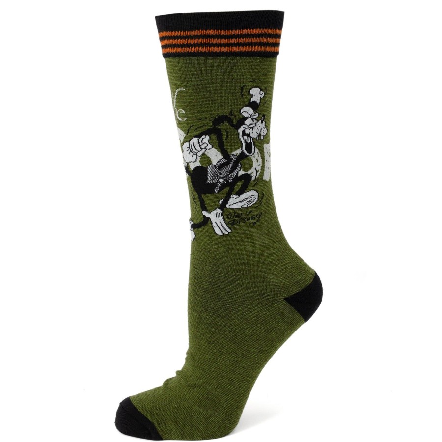 Disney D100 Goofy Vintage Green Socks | Socks