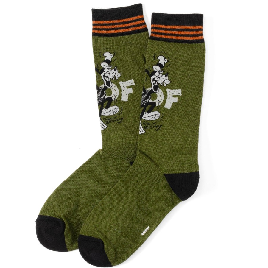 Disney D100 Goofy Vintage Green Socks | Socks