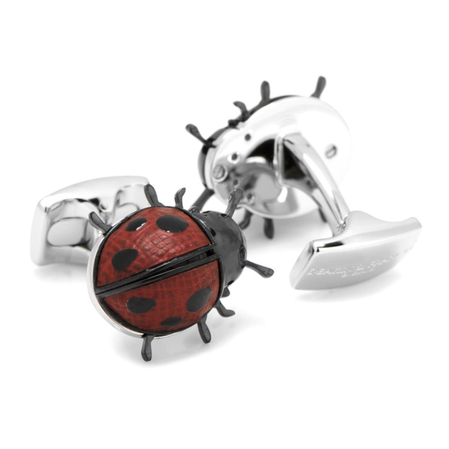 Deakin & Francis Moving Ladybug Cufflinks | Classic Cufflinks