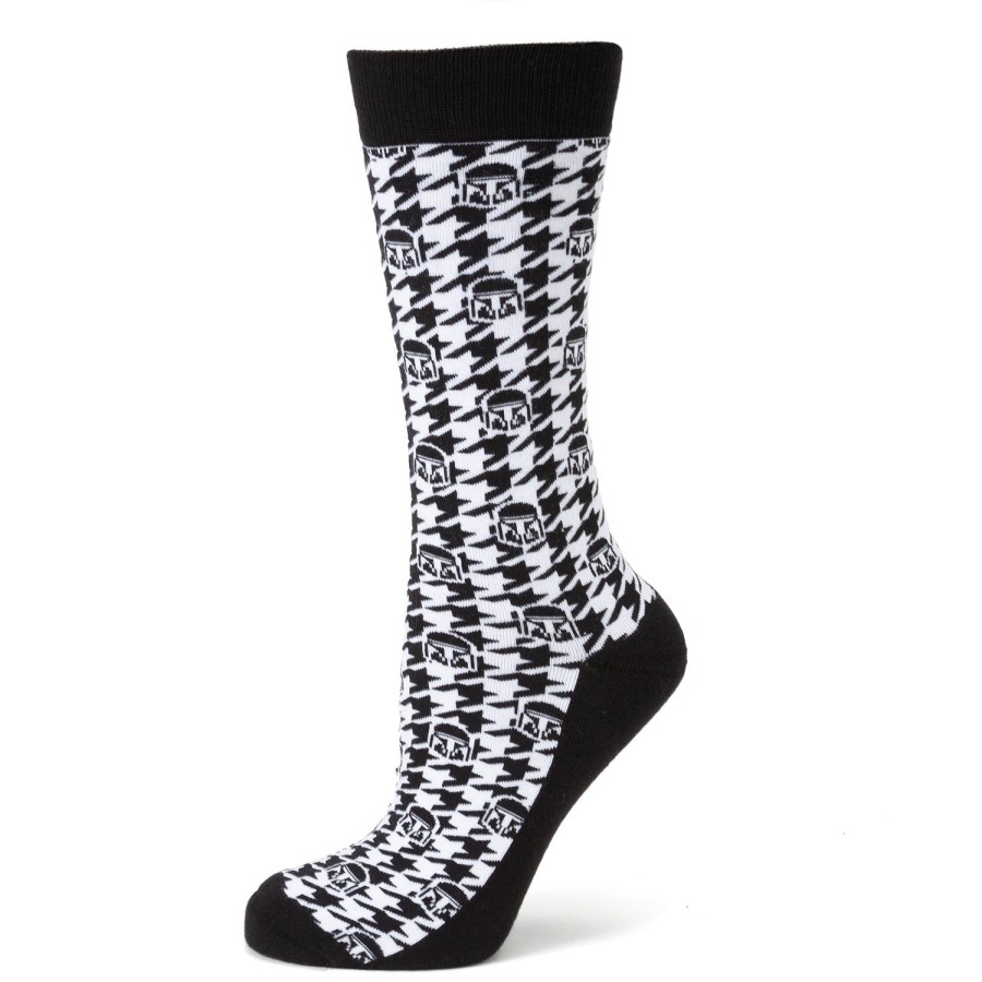 Star Wars Mandalorian Helmet Houndstooth Socks | Socks