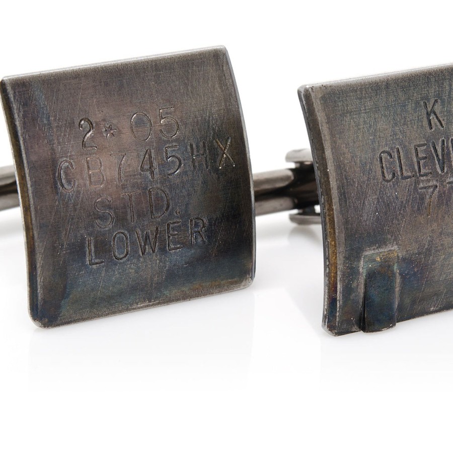 Steven Shaver Design Vintage 1950-60-S Corvette Car Bearing Cufflinks | Classic Cufflinks