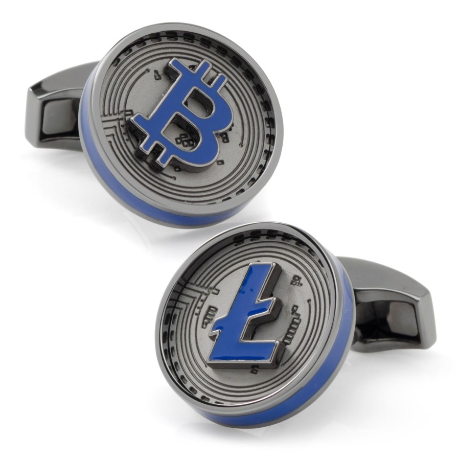 Tateossian Cryptocurreny Cufflinks | Classic Cufflinks