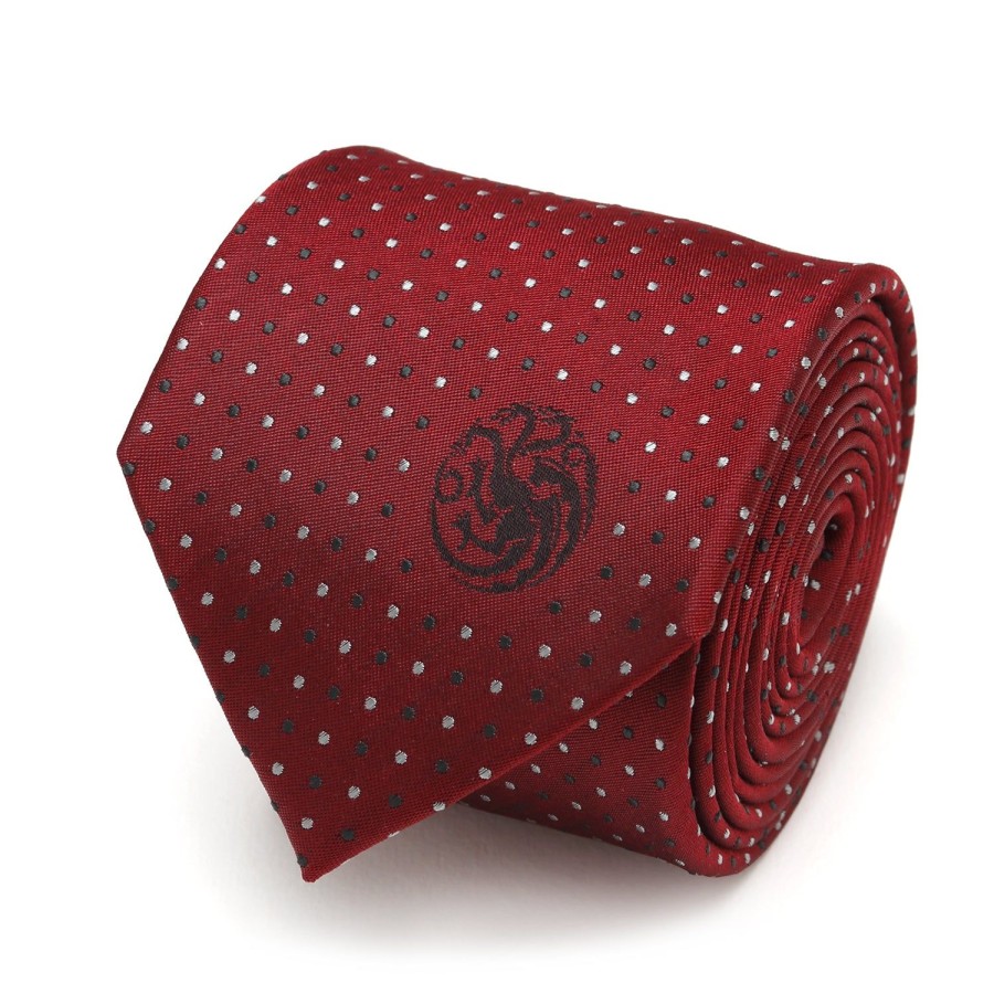 Game of Thrones Targaryen Dragon Sigil Men'S Tie | Game Of Thrones Ties