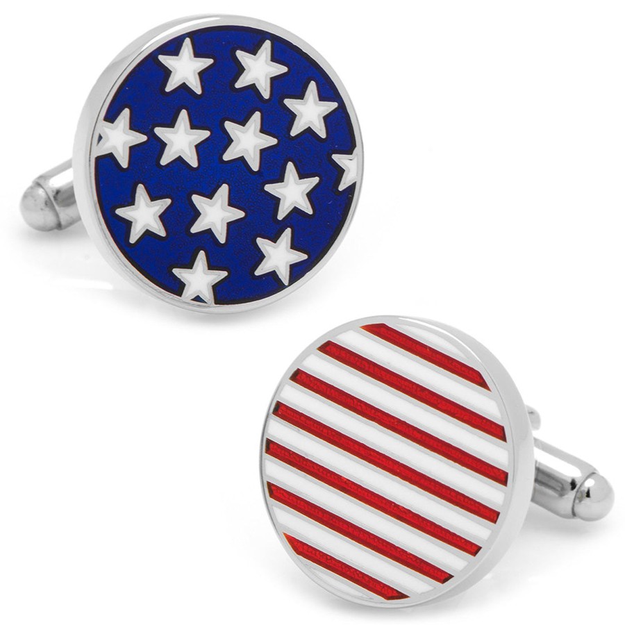 Cufflinks, Inc. Stars And Stripes American Flag Cufflinks | Classic Cufflinks