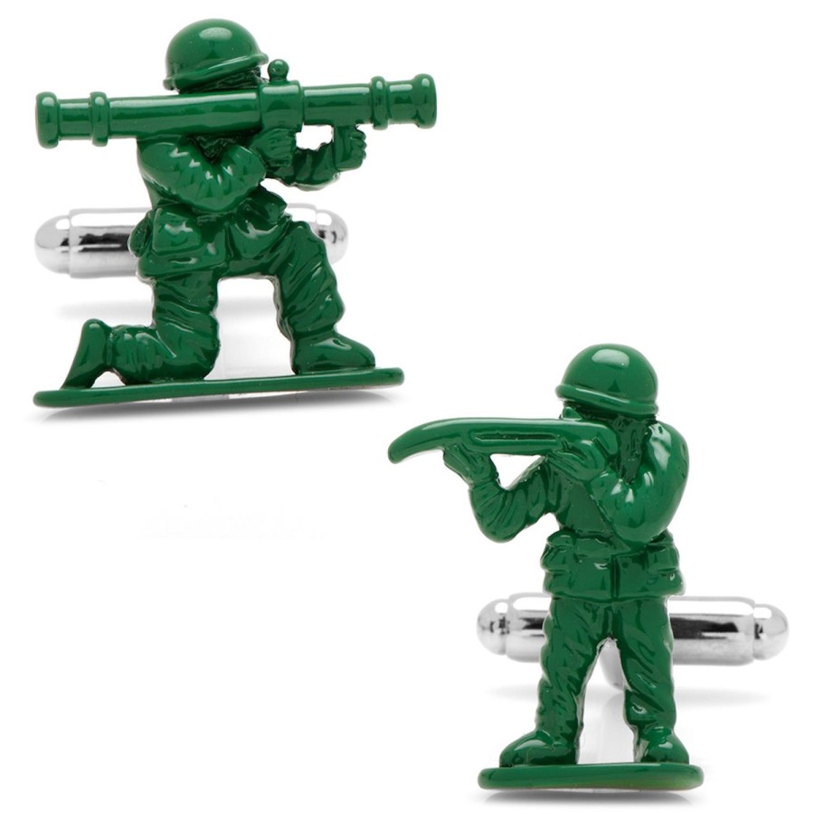 Cufflinks, Inc. Green Army Men Cufflinks | Classic Cufflinks