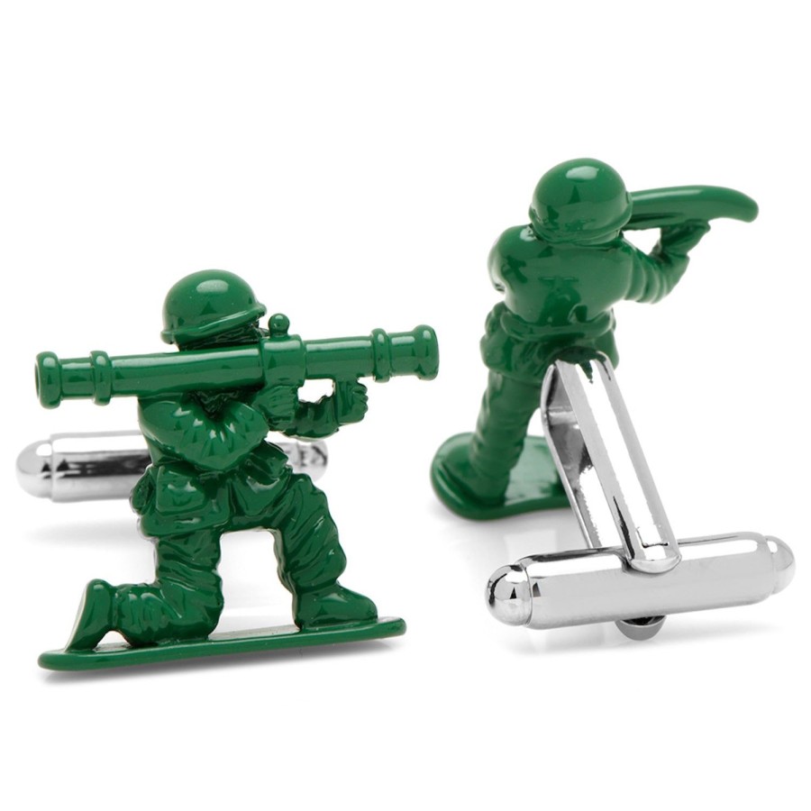 Cufflinks, Inc. Green Army Men Cufflinks | Classic Cufflinks