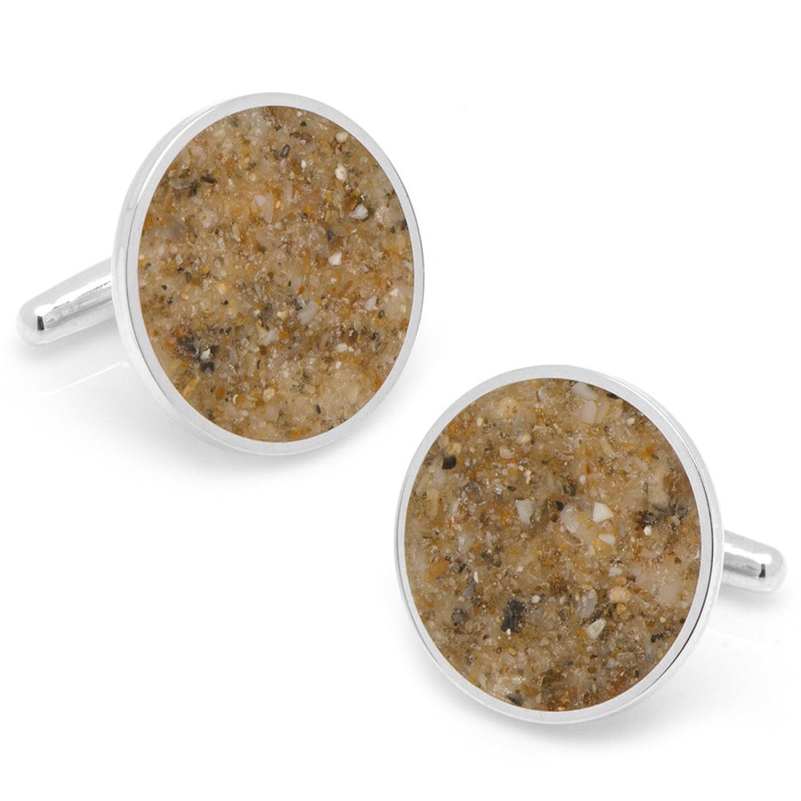 Dune Jewelry Fiji Beach Sand Cufflinks | Classic Cufflinks