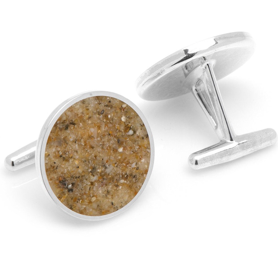 Dune Jewelry Fiji Beach Sand Cufflinks | Classic Cufflinks