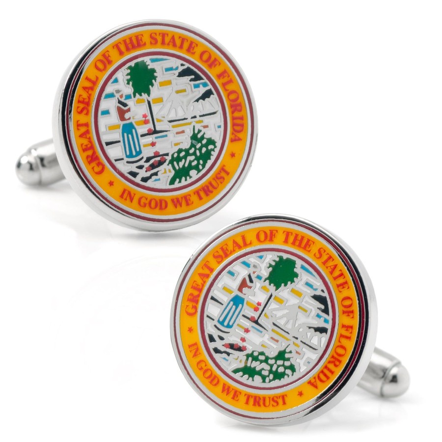 Cufflinks, Inc. Florida Seal Cufflinks | Classic Cufflinks