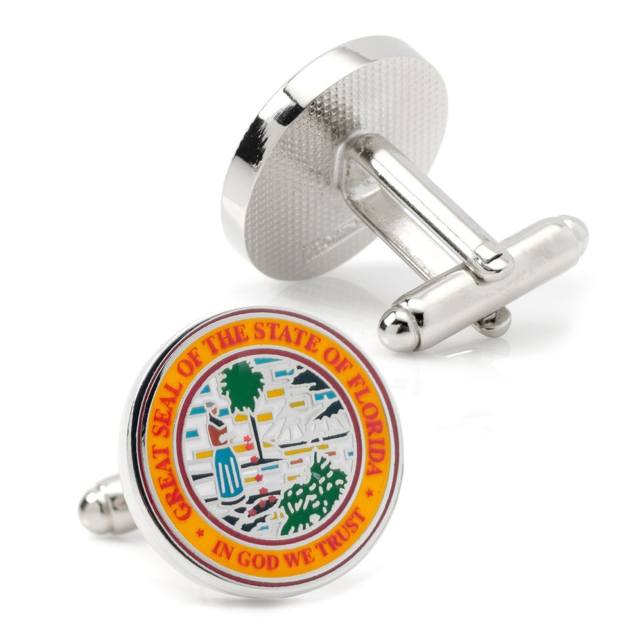 Cufflinks, Inc. Florida Seal Cufflinks | Classic Cufflinks