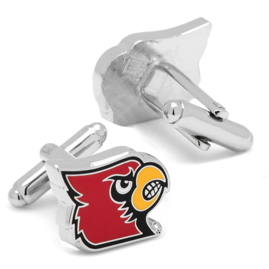 NCAA University Of Louisville Cardinals Cufflinks | Sports Cufflinks