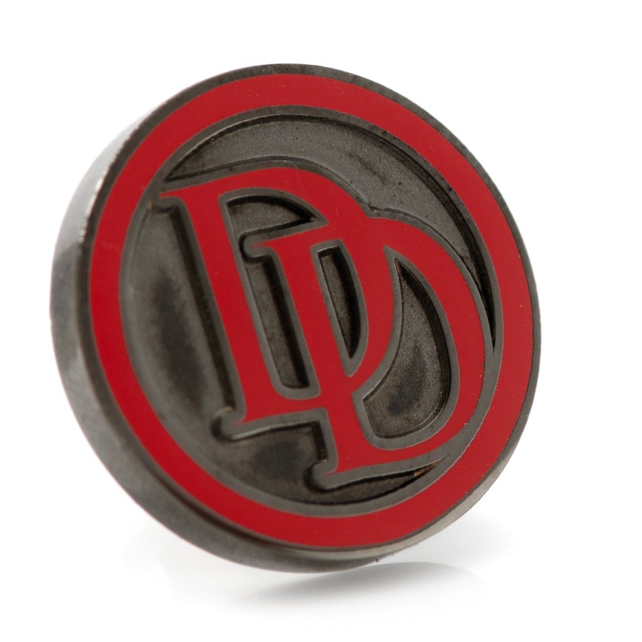 Marvel Daredevil Embossed Logo Lapel Pin | Lapel Pins