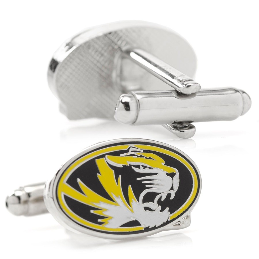 NCAA University Of Missouri Tigers Cufflinks | Sports Cufflinks