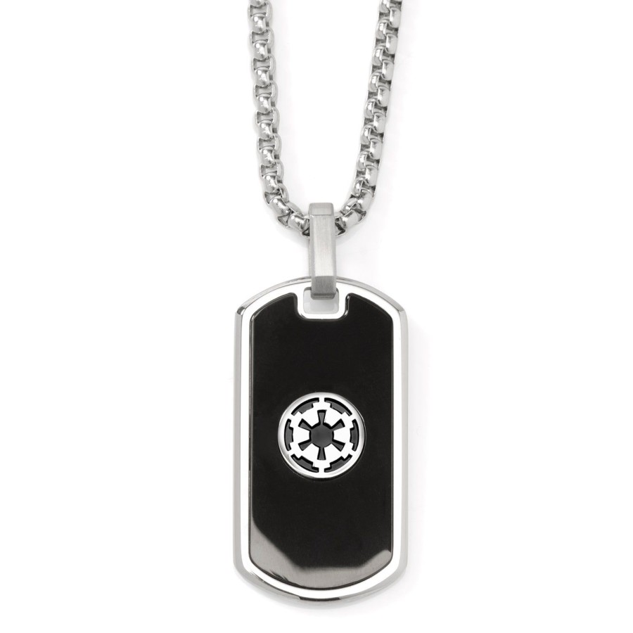 Star Wars Imperial Rebel Reversible Stainless Steel Necklace | Necklaces And Pendants