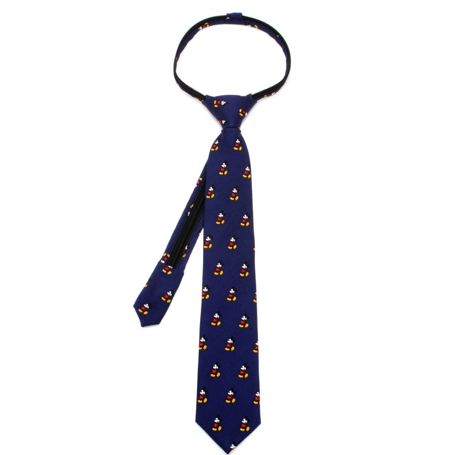 Disney Classic Mickey Mouse Boys' Zipper Tie | Disney Ties