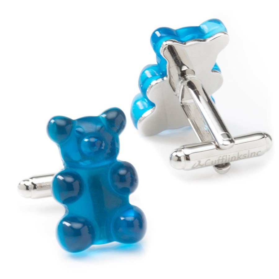 Cufflinks, Inc. Blue Gummy Bear Cufflinks | Classic Cufflinks