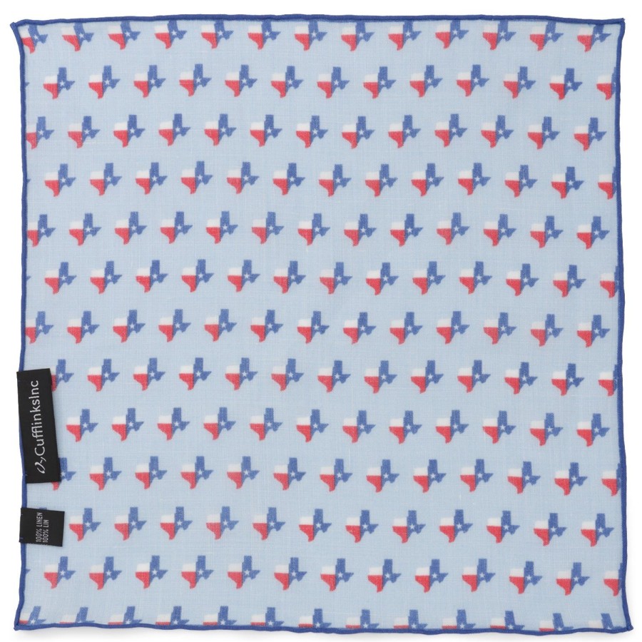 Cufflinks, Inc. Texas State Blue Pocket Square | Pocket Squares