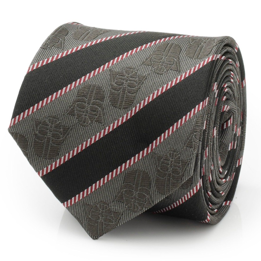 Star Wars Vader Black Stripe Men'S Tie | Star Wars Ties