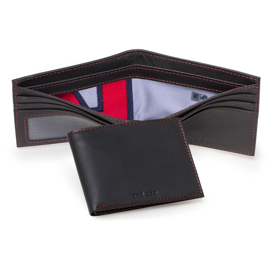 Tokens & Icons Boston Red Sox Game Used Uniform Wallet | Leather Goods