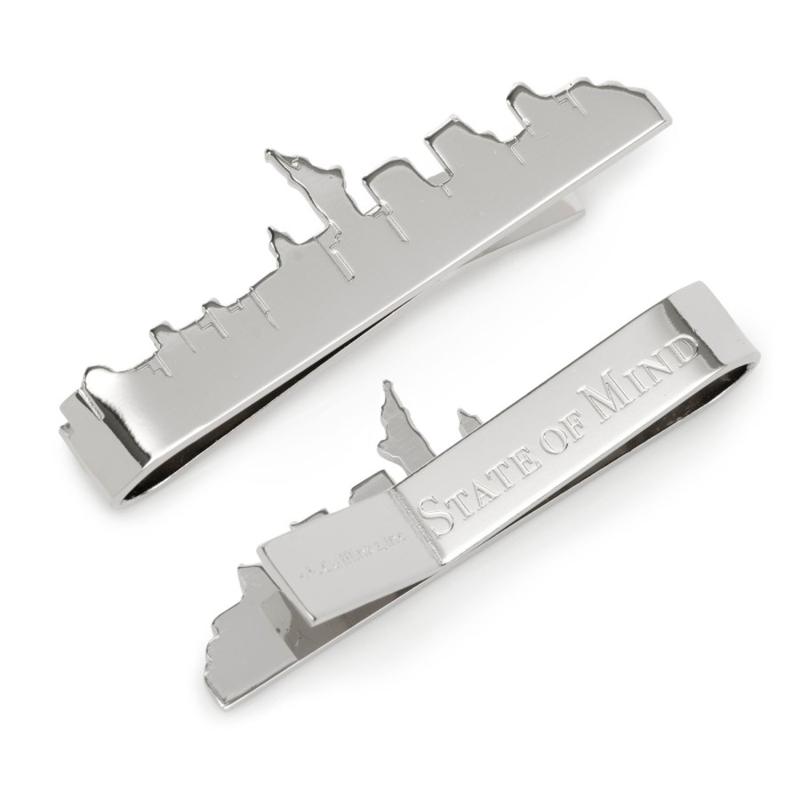 Cufflinks, Inc. New York Skyline Tie Bar | Classic Tie Bars