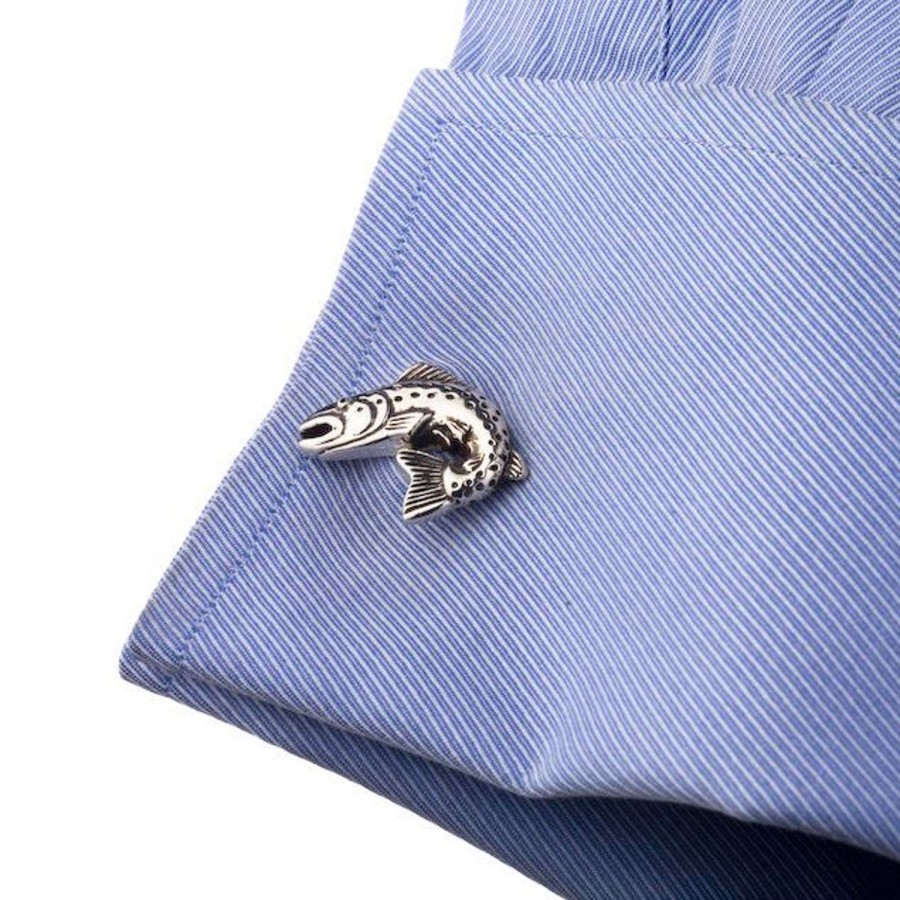 Max Lang Spotted Trout Cufflinks | Classic Cufflinks