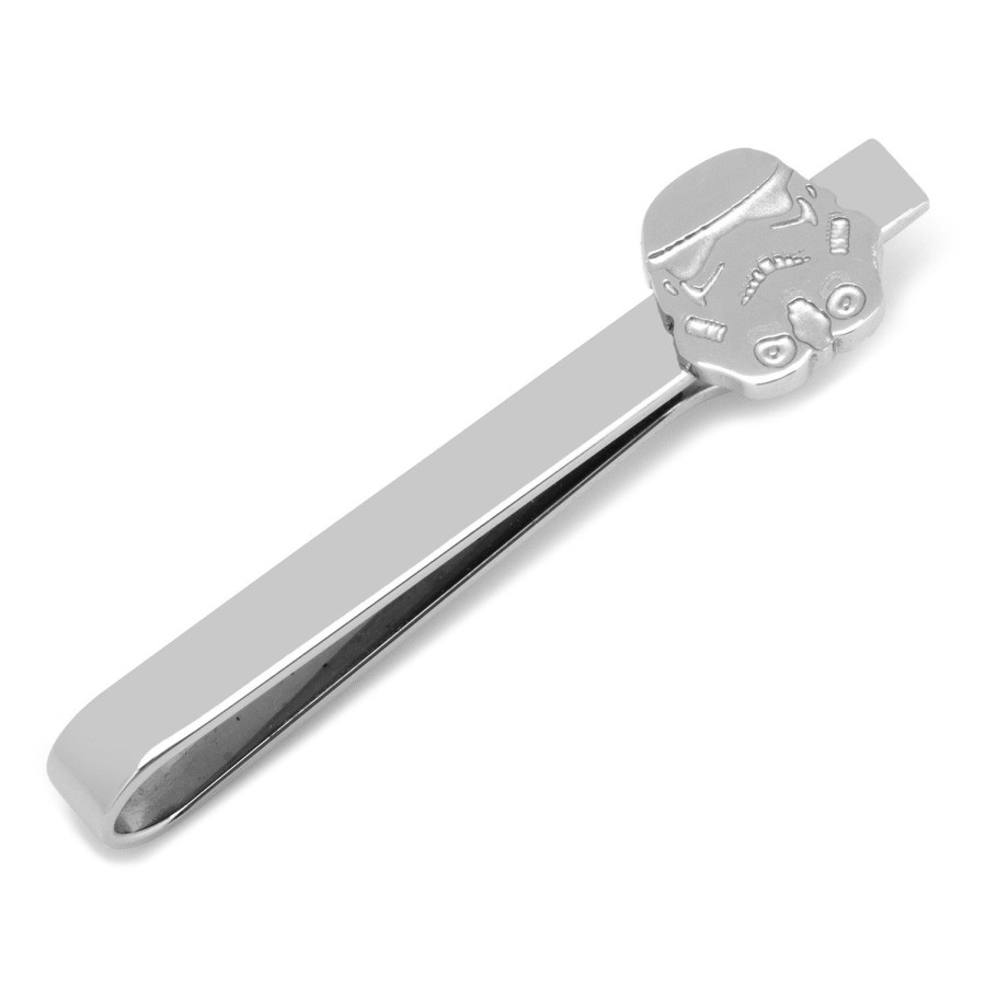 Star Wars Stainless Steel Stormtrooper Tie Bar | Movies & Characters Tie Bars