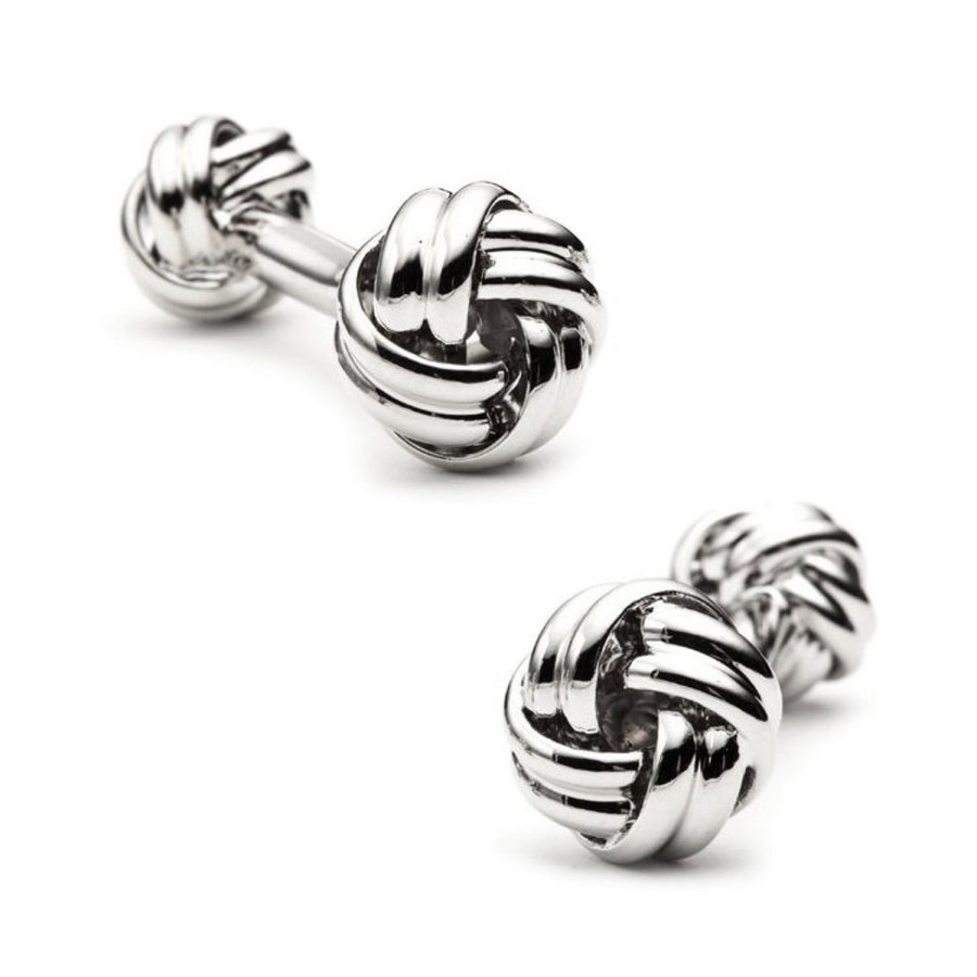 JJ Weston Double Ended Love Knot Cufflinks | Classic Cufflinks