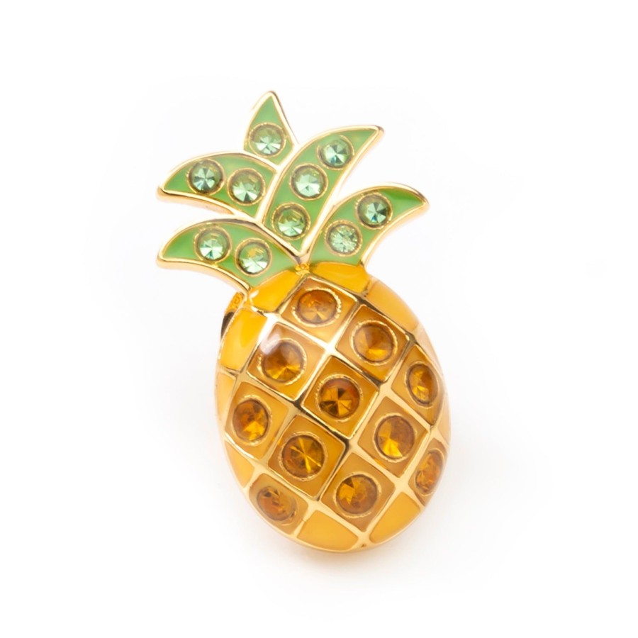 Cufflinks, Inc. Pineapple Lapel Pin | Lapel Pins