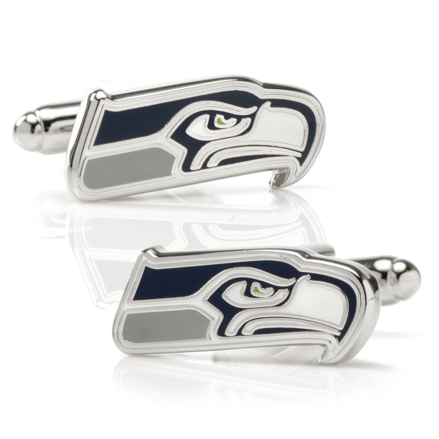 NFL Seattle Seahawks Cufflinks | Sports Cufflinks