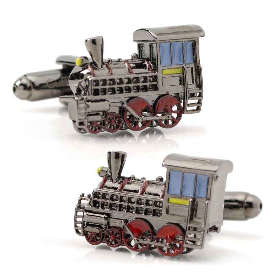 Cufflinks, Inc. 3D Steam Engine Cufflinks | Classic Cufflinks