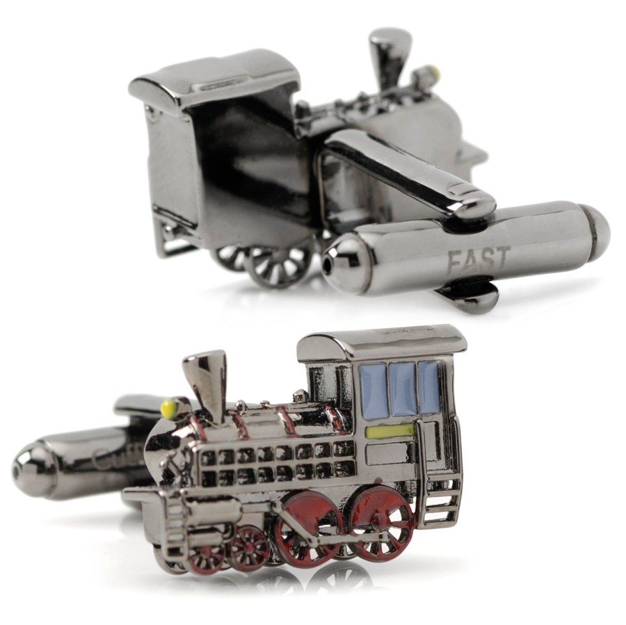 Cufflinks, Inc. 3D Steam Engine Cufflinks | Classic Cufflinks