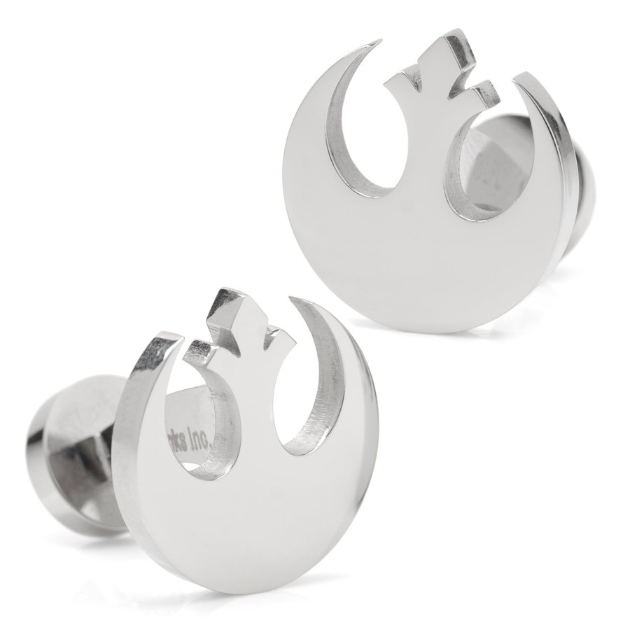 Star Wars Shiny Rebel Stainless Steel Cufflinks | Movies & Characters Cufflinks