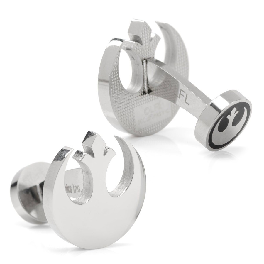 Star Wars Shiny Rebel Stainless Steel Cufflinks | Movies & Characters Cufflinks