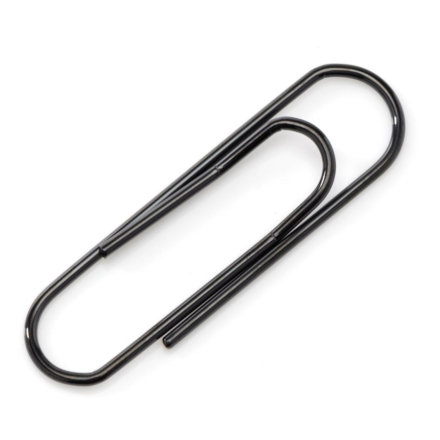 Ox and Bull Trading Co. Black Stainless Steel Paper Clip Money Clip | Money Clips