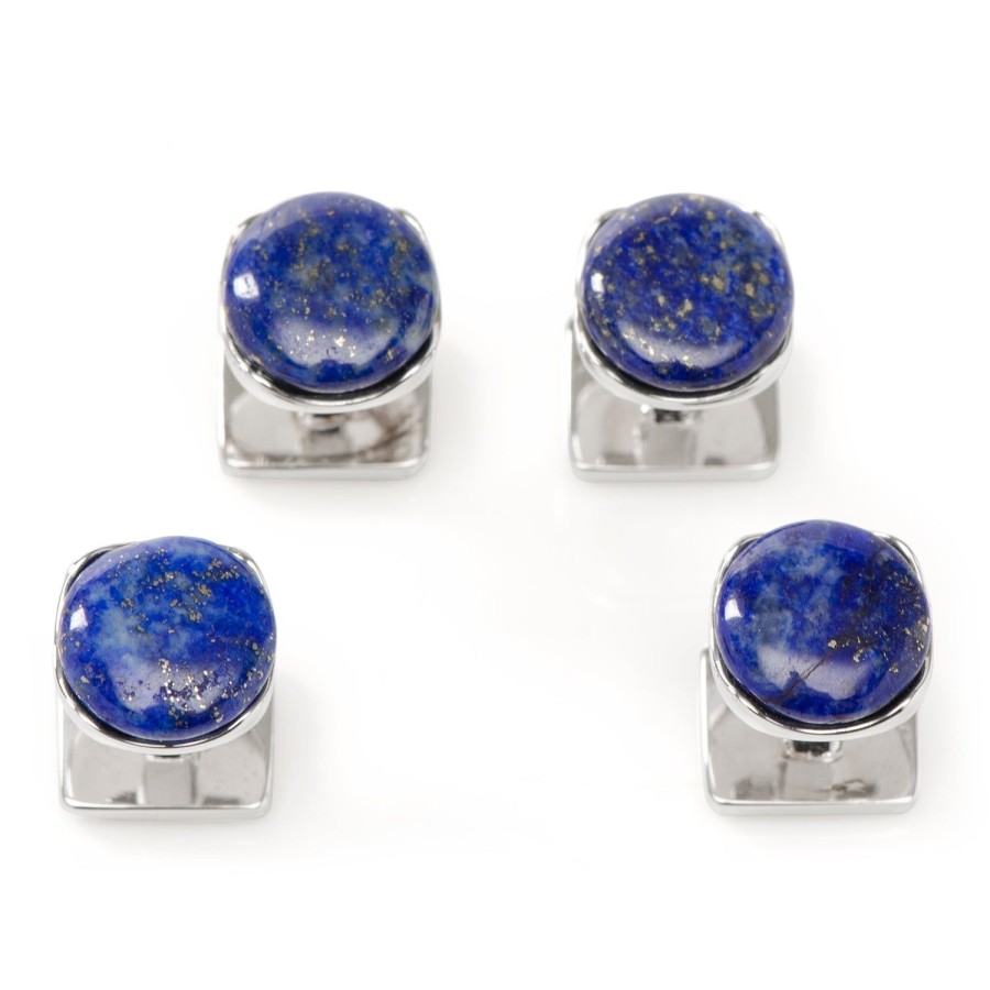 Ox and Bull Trading Co. Sterling Silver Classic Formal Lapis Studs | Stud Sets