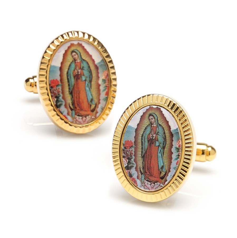 Cufflinks, Inc. Printed Insert Lady Of Guadalupe | Classic Cufflinks